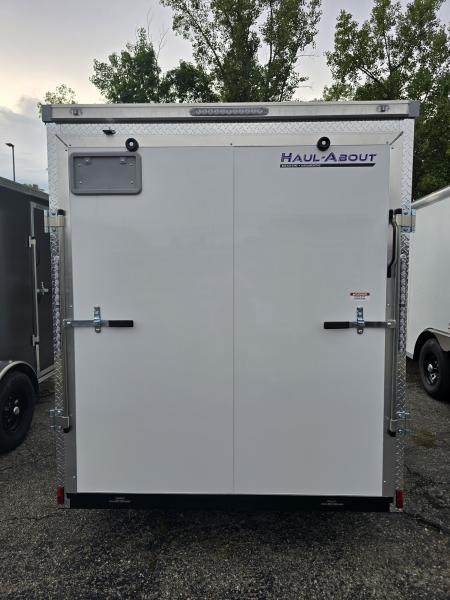New 2027 Haul About Trailers 6x12 2990 GVWR 77" Interior Height Cargo / Enclosed Trailer