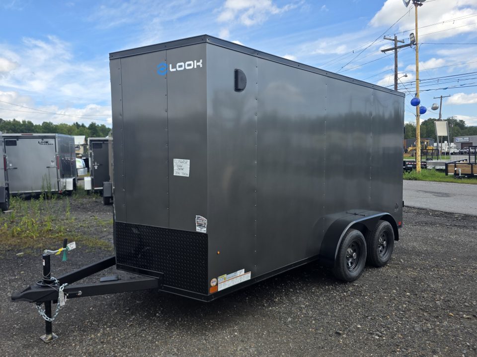 New 2027 Look Trailers ST DLX 7X14 7K - RAMP Cargo / Enclosed Trailer