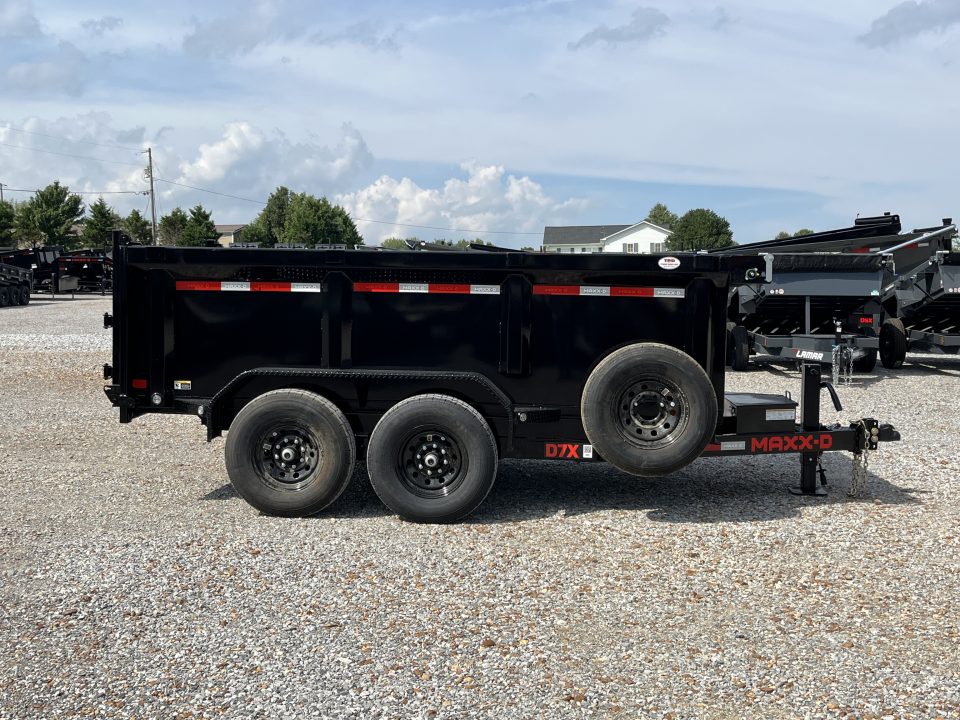 New 2027 MAXXD 72"x12' 14k Dump Trailer