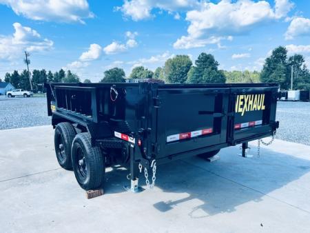 New 2027 Nexhaul 6X12 HD Dump Trailer 10K w/ Combo Gate