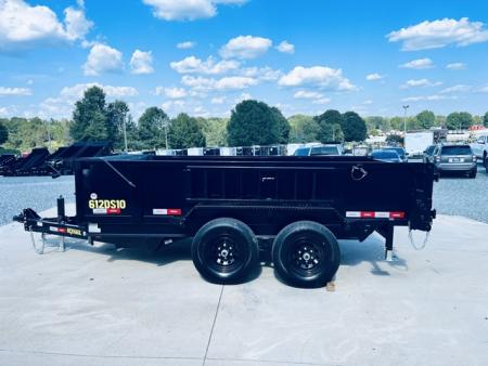 New 2027 Nexhaul 6X12 HD Dump Trailer 10K w/ Combo Gate