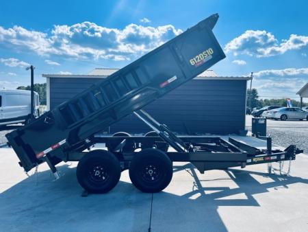 New 2027 Nexhaul 6X12 HD Dump Trailer 10K w/ Combo Gate