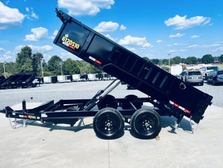 New 2027 Nexhaul 6X12 HD Dump Trailer 10K w/ Combo Gate