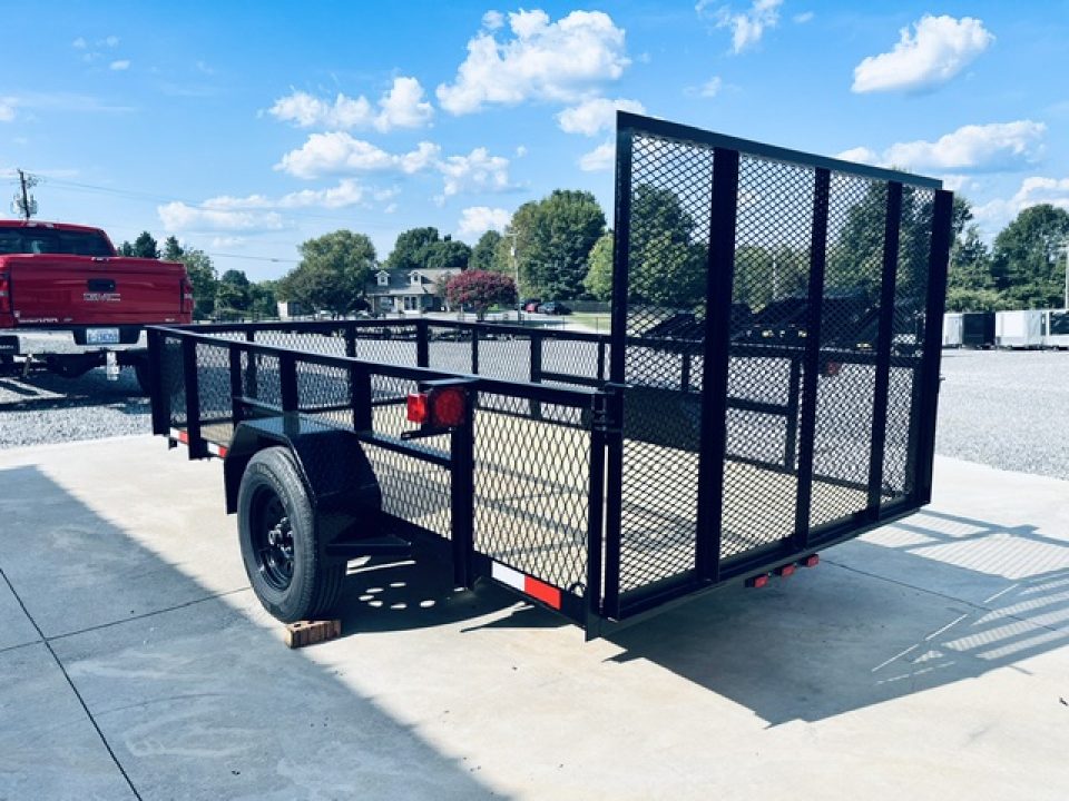 New 2026 Nolan 6X12 E 3K Landscape Utility Trailer w/2ft Mesh