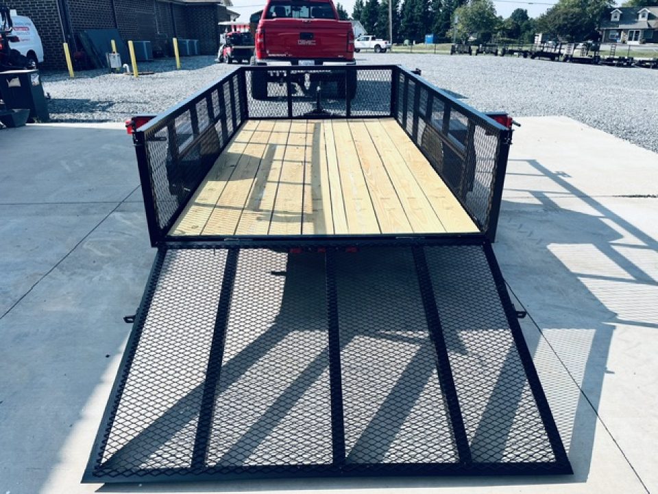 New 2026 Nolan 6X12 E 3K Landscape Utility Trailer w/2ft Mesh