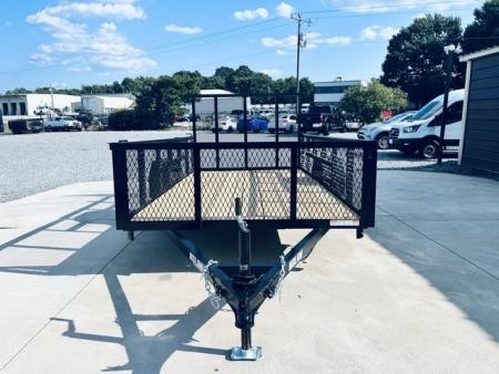 New 2026 Nolan 6X12 E 3K Landscape Utility Trailer w/2ft Mesh