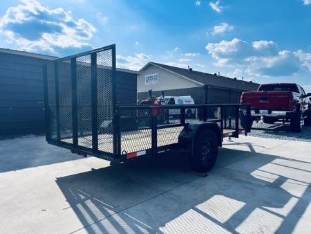 New 2026 Nolan 6X12 E 3K Landscape Utility Trailer w/2ft Mesh