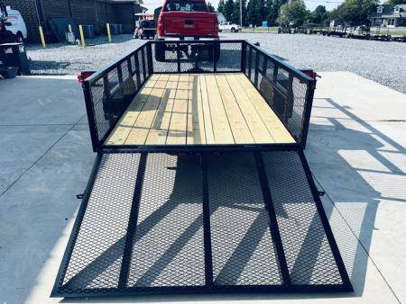 New 2026 Nolan 6X12 E 3K Landscape Utility Trailer w/2ft Mesh