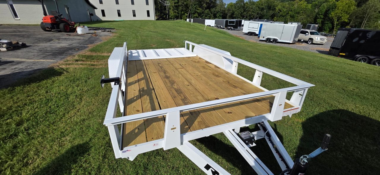 New 2026 Rice Trailers 7K 6.4X16 UTILITY Utility Trailer