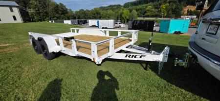 New 2026 Rice Trailers 7K 6.4X16 UTILITY Utility Trailer