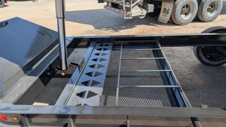 New 2027 Belmont 6'10" x 14 HD DLX Lo Pro Hydraulic Equipment Dump w/ 3 Way Gate