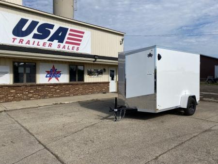 New 2026 US Cargo Scout 6x10 V-Nose 3k w/6ft 6in Height Cargo / Enclosed Trailer