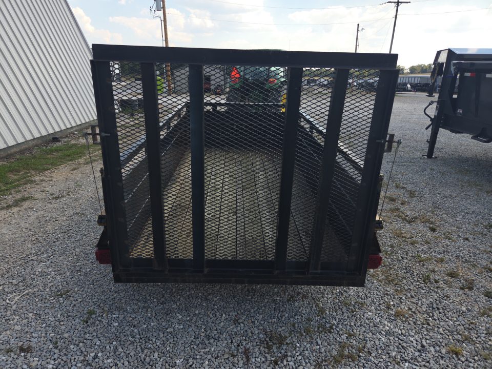Used 2004 JIMS 60X10 SOLID SIDE UTILITY W/4' GATE & GORILLA LIFTS
