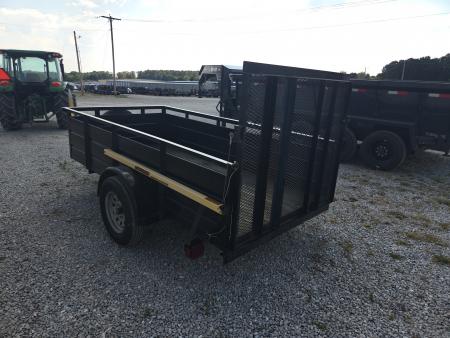 Used 2004 JIMS 60X10 SOLID SIDE UTILITY W/4' GATE & GORILLA LIFTS