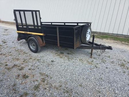 Used 2004 JIMS 60X10 SOLID SIDE UTILITY W/4' GATE & GORILLA LIFTS