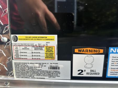 New 2027 Haulmark PP-D 6X12 with 6'6" Interior Height Cargo / Enclosed Trailer