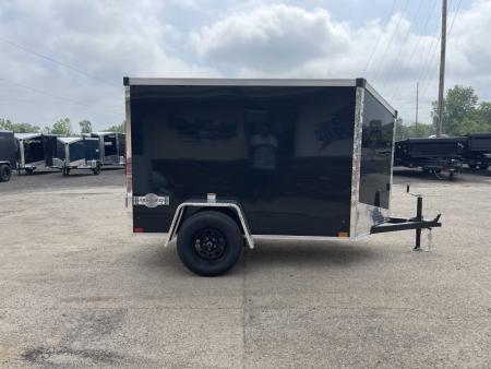 New 2027 Stealth Trailers Mustang 5x8 V-Nose w/Ramp Door Cargo / Enclosed Trailer