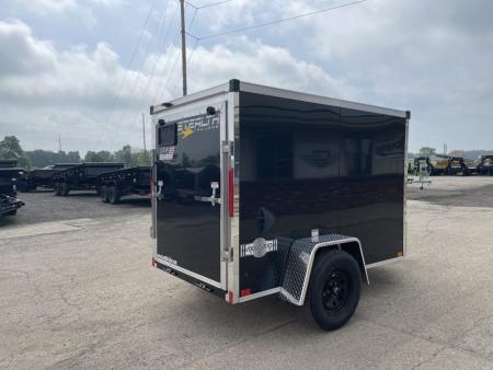 New 2027 Stealth Trailers Mustang 5x8 V-Nose w/Ramp Door Cargo / Enclosed Trailer