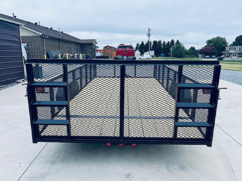 New 2026 Nolan 7X14 3K Landscape Utility Trailer w/2ft Mesh