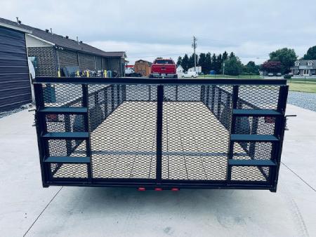 New 2026 Nolan 7X14 3K Landscape Utility Trailer w/2ft Mesh