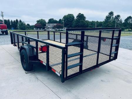 New 2026 Nolan 7X14 3K Landscape Utility Trailer w/2ft Mesh