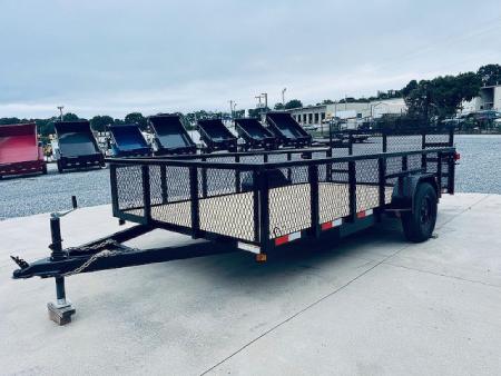 New 2026 Nolan 7X14 3K Landscape Utility Trailer w/2ft Mesh
