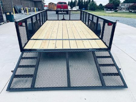 New 2026 Nolan 7X14 3K Landscape Utility Trailer w/2ft Mesh