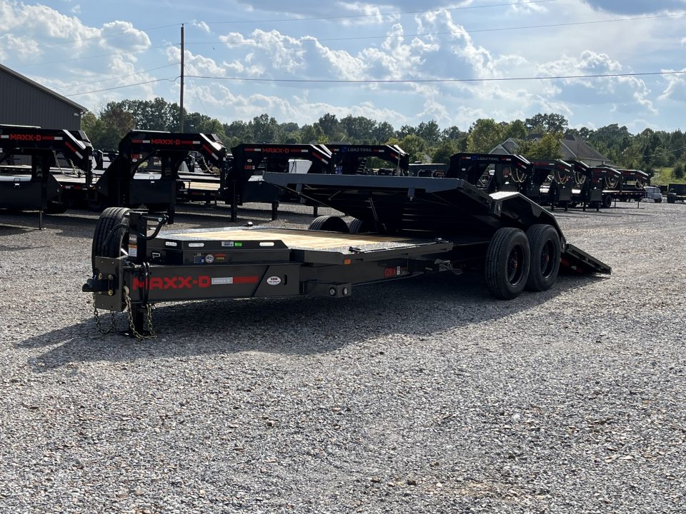 New 2027 MAXXD 102" X 22' 21K Tilt Equipment Trailer ALL NEW
