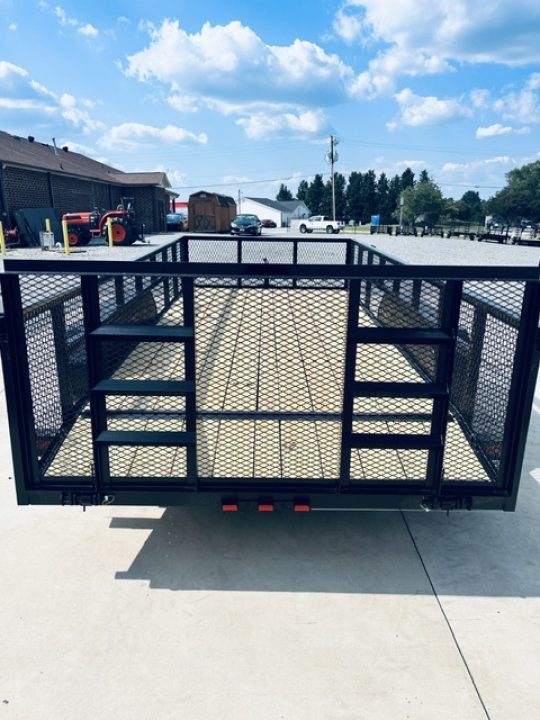 New 2026 Nolan 7X16 7K Landscape Utility Trailer w/2ft Mesh