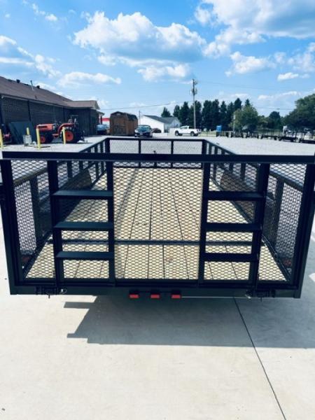 New 2026 Nolan 7X16 7K Landscape Utility Trailer w/2ft Mesh