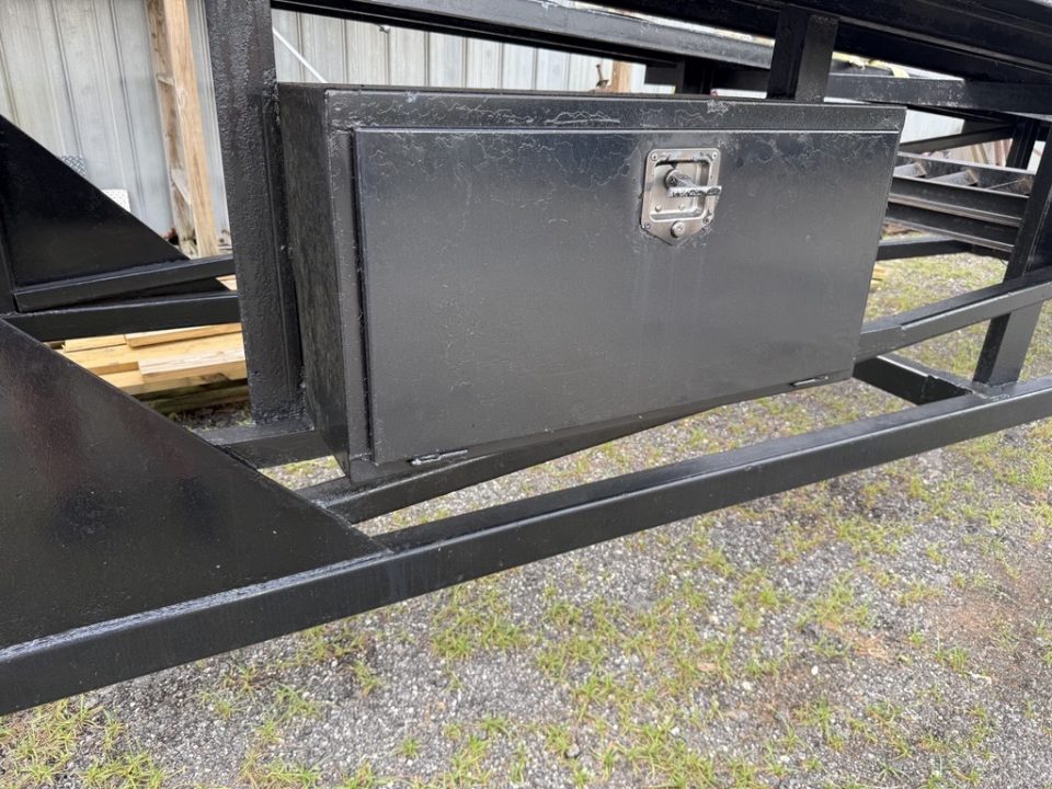 Used 2000 Kaufman Trailers 50' Triple Axle Steel Wedge Trailer | Car Hauler | New Tires & Paint Car Hauler