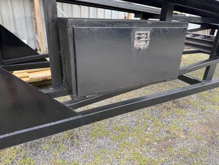 Used 2000 Kaufman Trailers 50' Triple Axle Steel Wedge Trailer | Car Hauler | New Tires & Paint Car Hauler