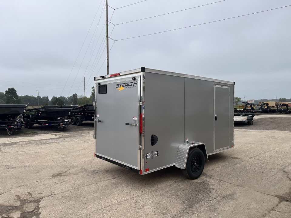 New 2027 Stealth Trailers 6x12 Mustang 3k Ramp Door Cargo / Enclosed Trailer