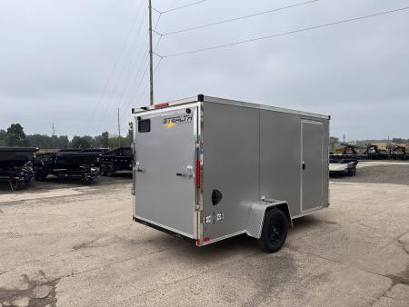 New 2027 Stealth Trailers 6x12 Mustang 3k Ramp Door Cargo / Enclosed Trailer