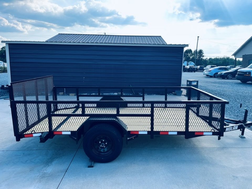 New 2026 Nolan 6X12 3K Landscape Utility Trailer w/2ft Mesh