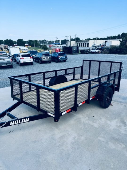 New 2026 Nolan 6X12 3K Landscape Utility Trailer w/2ft Mesh