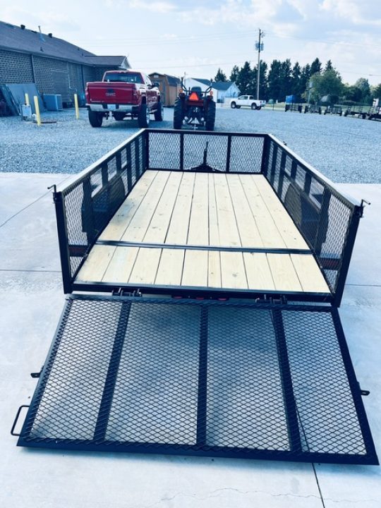 New 2026 Nolan 6X12 3K Landscape Utility Trailer w/2ft Mesh