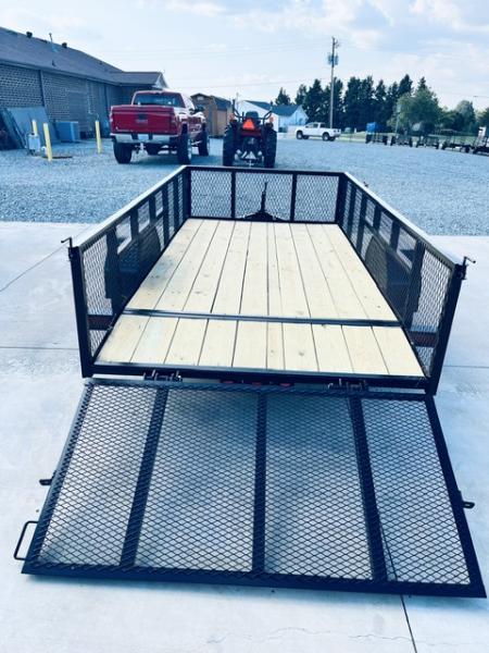 New 2026 Nolan 6X12 3K Landscape Utility Trailer w/2ft Mesh