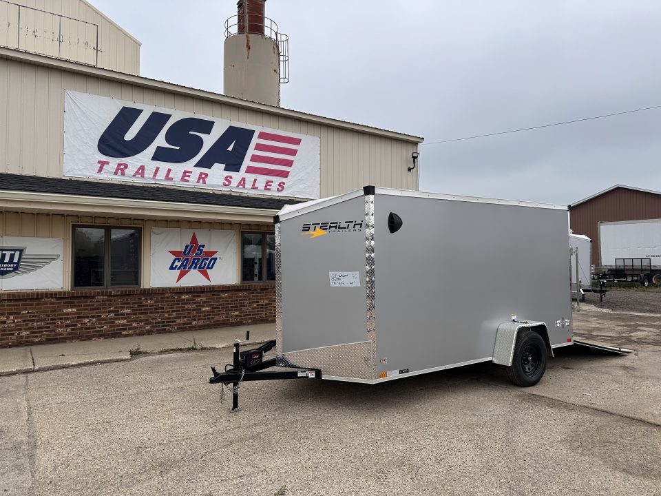 New 2027 Stealth Trailers 6x12 Mustang 3k Ramp Door Cargo / Enclosed Trailer