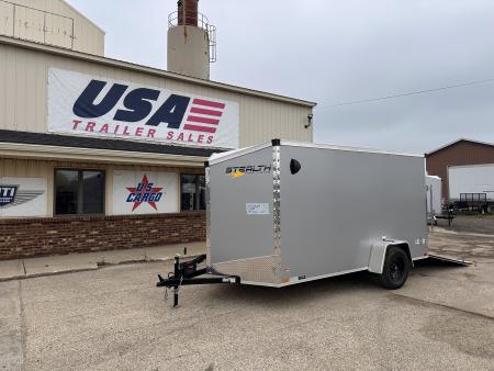 New 2027 Stealth Trailers 6x12 Mustang 3k Ramp Door Cargo / Enclosed Trailer