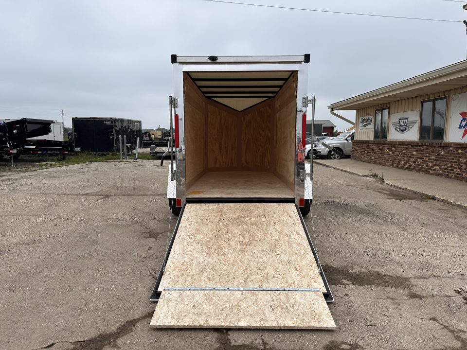 New 2027 Stealth Trailers 5X10 V-Nose W/Ramp Door Cargo / Enclosed Trailer