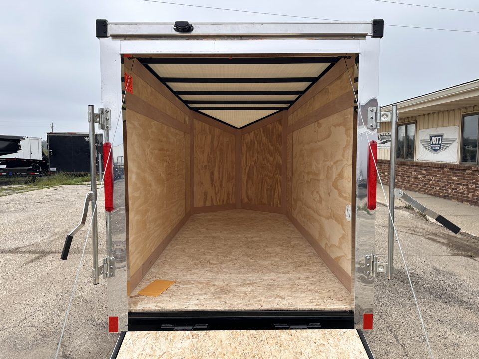 New 2027 Stealth Trailers 5X10 V-Nose W/Ramp Door Cargo / Enclosed Trailer