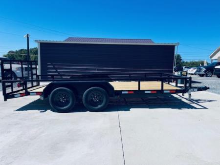 New 2026 Nolan 7X16 7K Landscape Utility Trailer