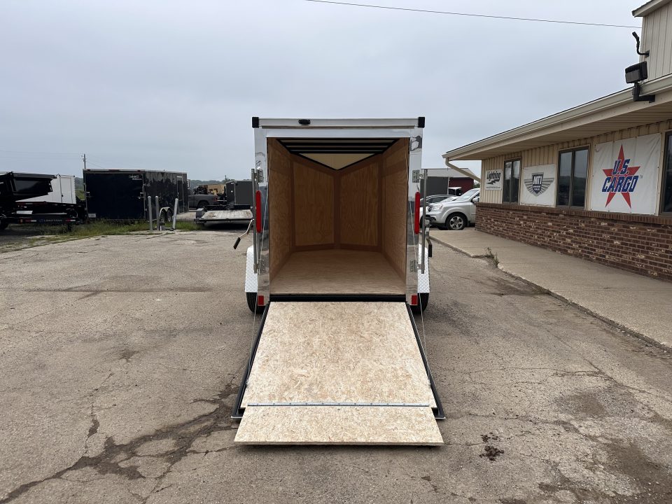 New 2027 Stealth Trailers 5X10 V-Nose W/Ramp Door Cargo / Enclosed Trailer