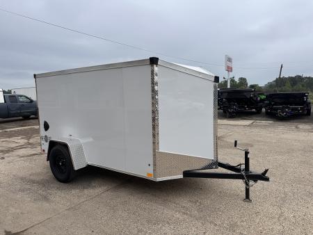 New 2027 Stealth Trailers 5X10 V-Nose W/Ramp Door Cargo / Enclosed Trailer
