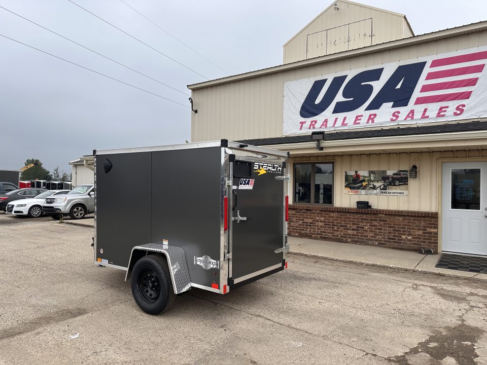 New 2027 Stealth Trailers 5x8 Mustang 3k w/Barn Door Cargo / Enclosed Trailer
