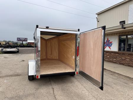 New 2027 Stealth Trailers 5x8 Mustang 3k w/Barn Door Cargo / Enclosed Trailer