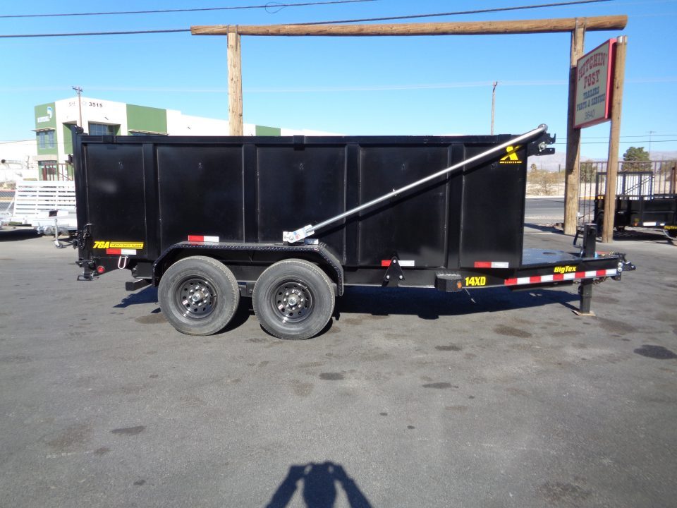 New 2027 Big Tex Trailers * 14XD-14 * 14Ft 4Ft Side Heavy Duty Low Profile 15.4k Dump Trailer