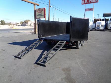 New 2027 Big Tex Trailers * 14XD-14 * 14Ft 4Ft Side Heavy Duty Low Profile 15.4k Dump Trailer