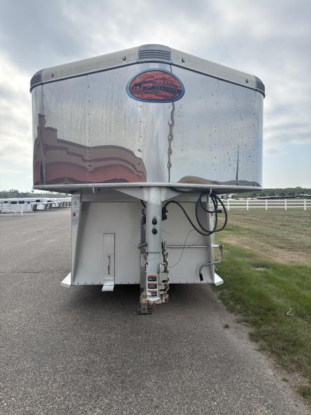 Used 2017 Sundowner Trailers 3H GN Horse Trailer